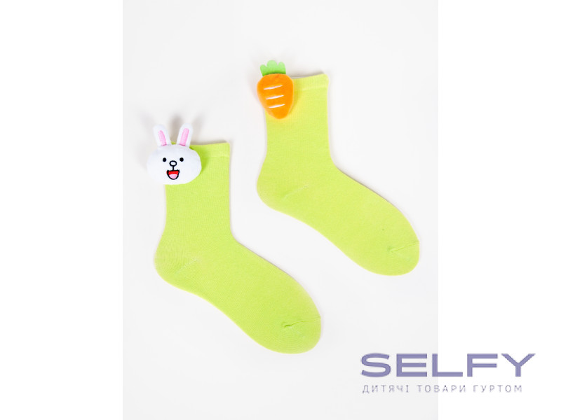 Шкарпетки для дівчинки Yoclub SKA-0087G green 23-34, Фото 1