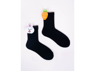 Носки для девочки Yoclub SKA-0087G black 23-34