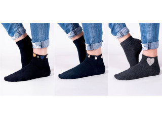 Носки стразы Yoclub SKS-0093K mix 36-41