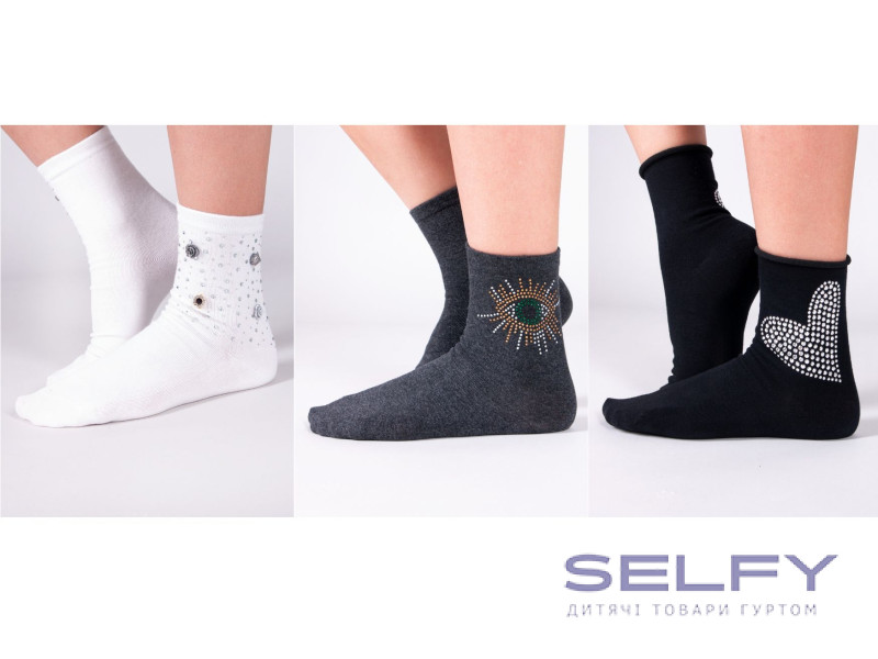 Шкарпетки стрази Yoclub SKS-0094K mix 36-41, Фото 1