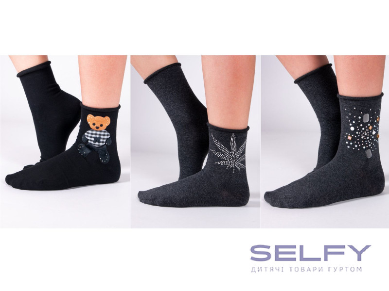 Шкарпетки стрази Yoclub SKS-0095K mix 36-41, Фото 1