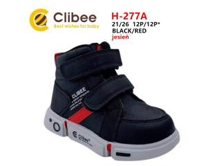 Ботинки детские Clibee H-277A black-red 21-26