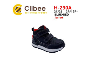 Ботинки детские Clibee H-290A black-red 21-26