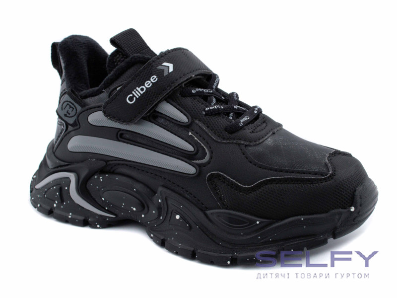 Кроссовки детские Clibee E149 black-grey 32-37, Фото 1