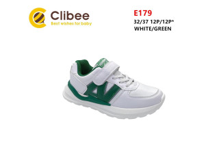 Кросівки дитячі Clibee E179 white-green 32-37