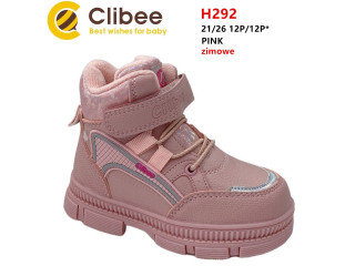 Ботинки детские Clibee H292 pink 21-26