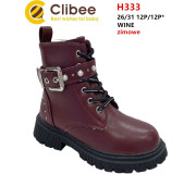Черевики зимові Clibee H333 wine 26-31