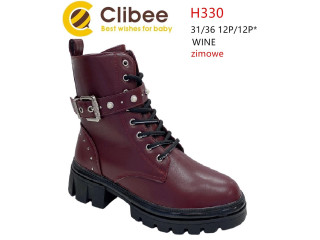 Черевики зимові Clibee H330 wine 31-36