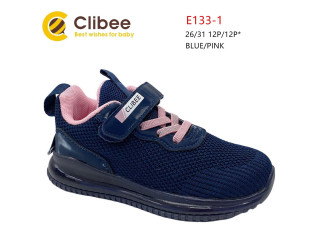 Кроссовки детские Clibee E133-1 blue-pink 26-31