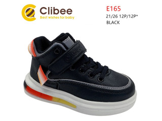 Кроссовки детские Clibee E165 black 21-26