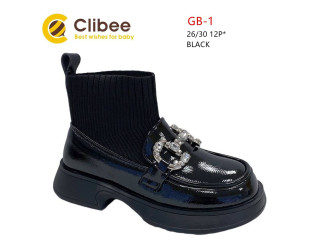 Туфлі дитячі Clibee GB-1 black 26-30