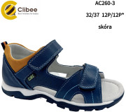 Босоніжки дитячі Clibee AC260-3 blue-yellow 32-37