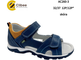 Босоніжки дитячі Clibee AC260-3 blue-yellow 32-37