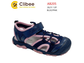 Босоножки детские Clibee AB205 blue-pink 26-31