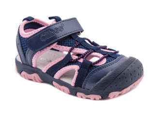 Босоніжки дитячі Clibee AB205 blue-pink 26-31