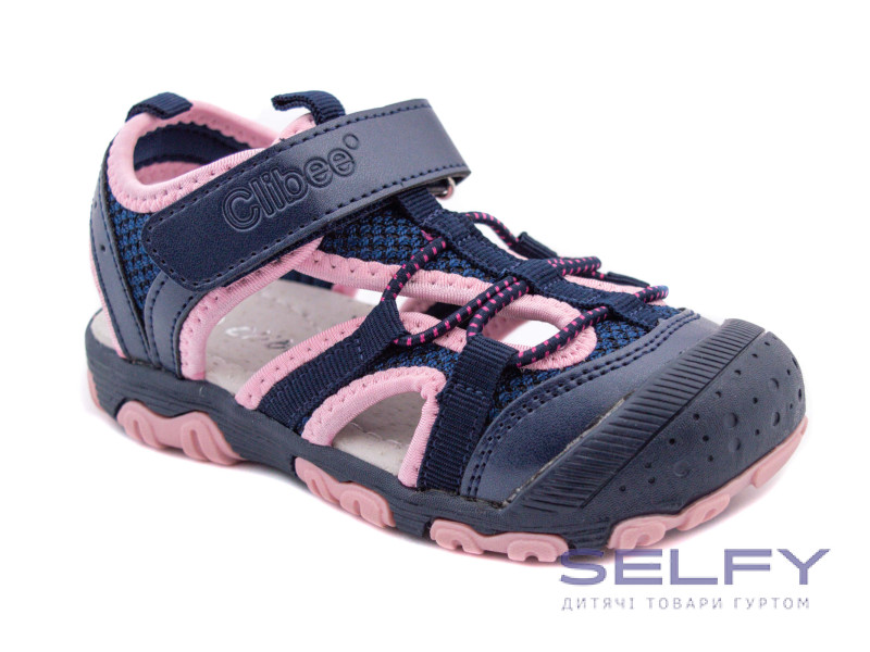Босоножки детские Clibee AB205 blue-pink 26-31, Фото 1