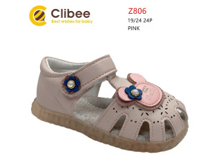 Босоніжки дитячі Clibee Z806 pink 19-24