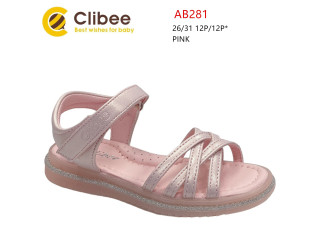 Босоножки детские Clibee AB281 pink 26-31
