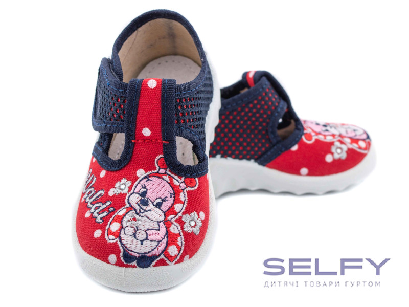 Даша 21-27 сітка/червоний, зозулька, Фото 3