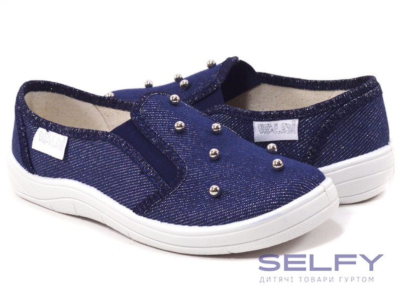 Віка3 36-40 синя, перлинки, Фото 1