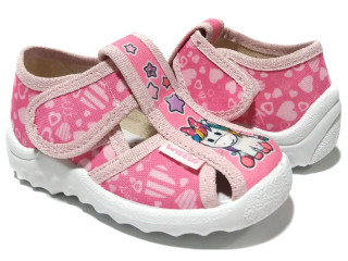 Маша 21-27, розовая, единорог