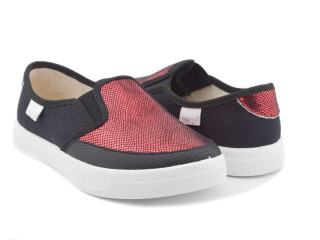 Victoria 6/2 31-36 черная с красным