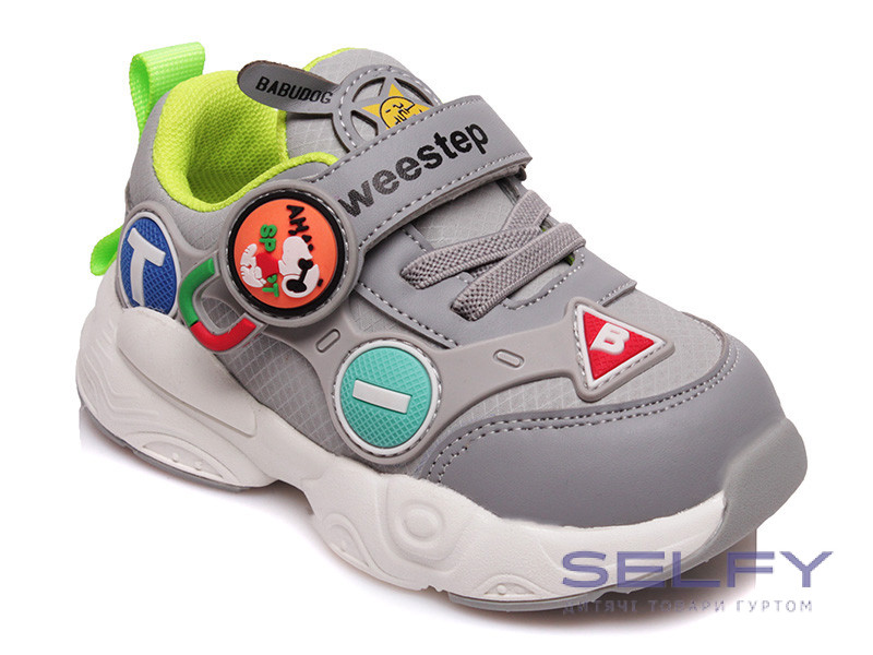 Кросівки дитячі Weestep R297963145 GR (21-26), Фото 1