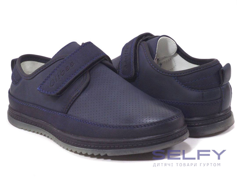 Кожаные Туфли детские Clibee P306 blue 36 размер, Фото 1