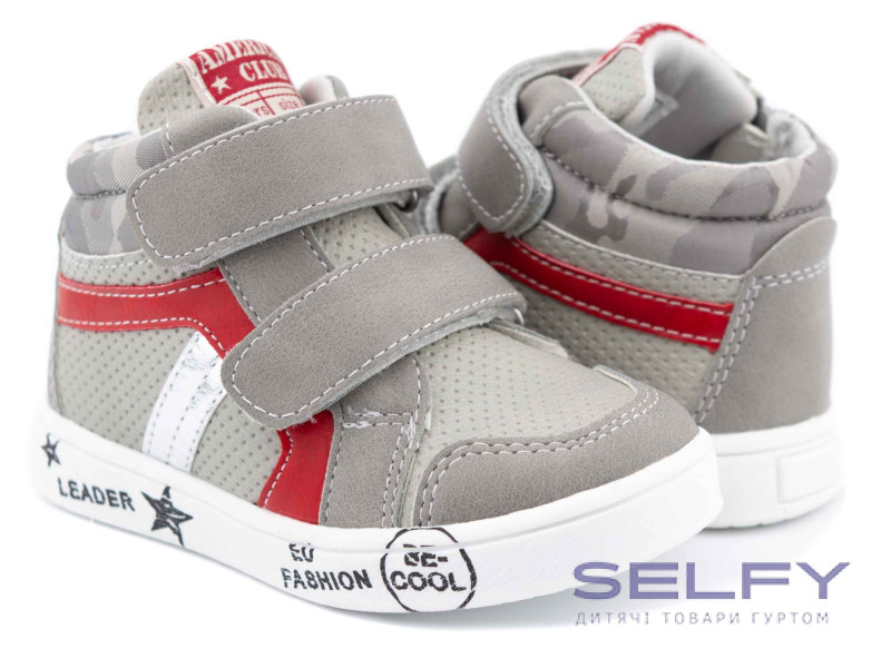 Кросівки дитячі American Club GC 13/21 2630 сірий по-розмірно, Фото 1