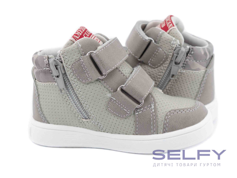 Кроссовки детские American Club GC 13/21 2630 серый по-размерно, Фото 3