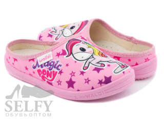 Брітні 27-34 рожева, понні, рожева підошва