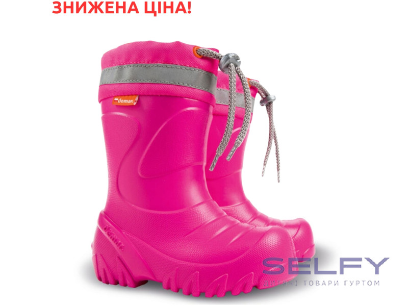 Резинові чоботи Demar MAMMUT-S рожевий 22-35, Фото 1