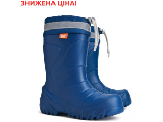 Резинові чоботи Demar MAMMUT-S синій з сірим 22-35