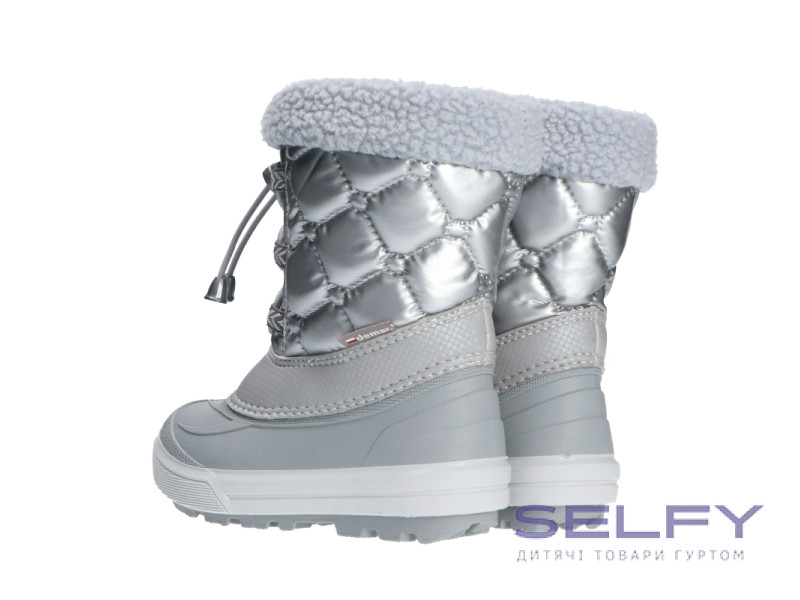 Зимові дутики FURRY 2 LIGHT SILVER срібний (фліс) 20-29, Фото 5
