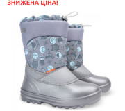 Дутики ALEX срібні 23-27