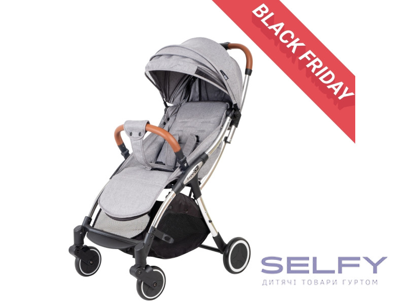 Коляска для дитини прогулянкова FreeON Nano, grey, Фото 1