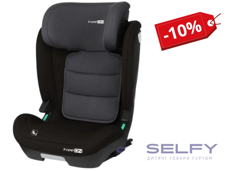 Автокрісло FreeON RIDER Black, Фото 1