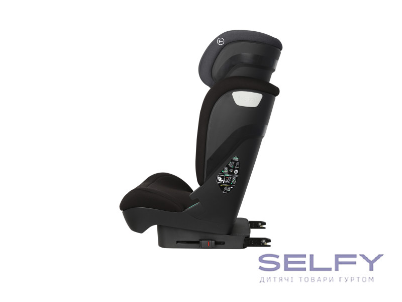 Автокрісло FreeON Rider, i-size 100-150 см, black, Фото 3