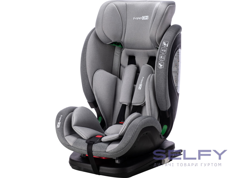 Автокрісло FreeON Trex 76 - 150 см Light Grey, Фото 10