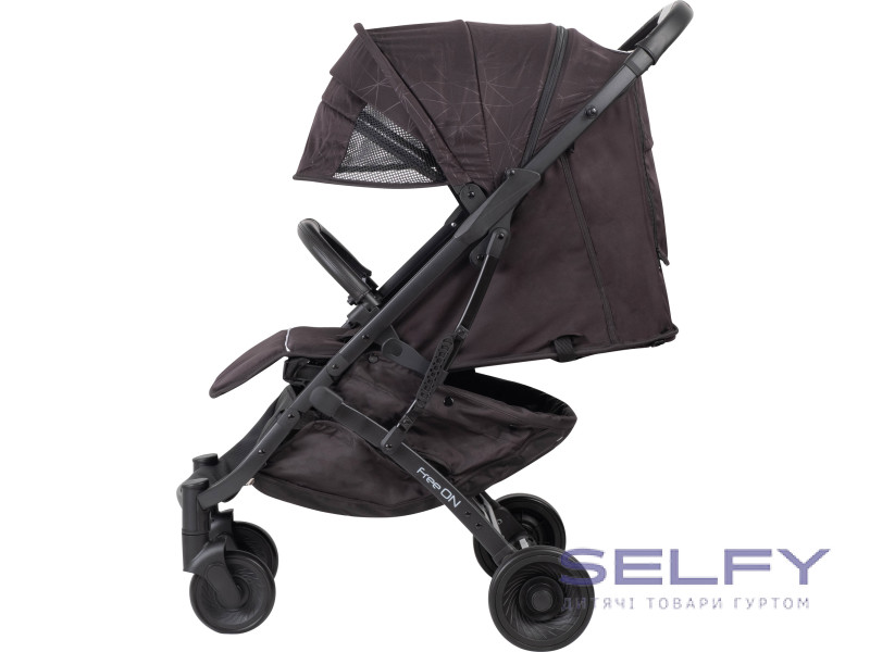 Коляска для дитини FreeON DIAMOND Black, Фото 4