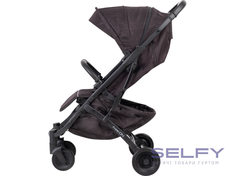Коляска для дитини FreeON Diamond, black, Фото 4