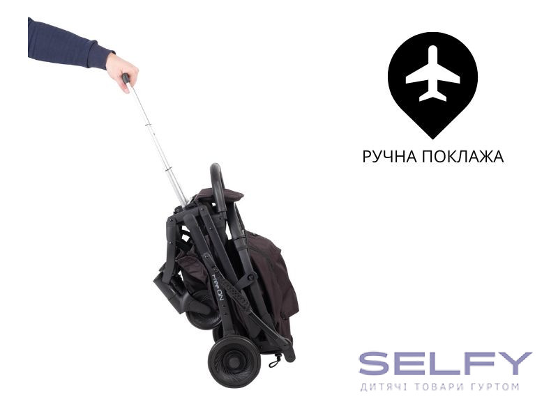 Коляска для дитини FreeON Diamond, black, Фото 7