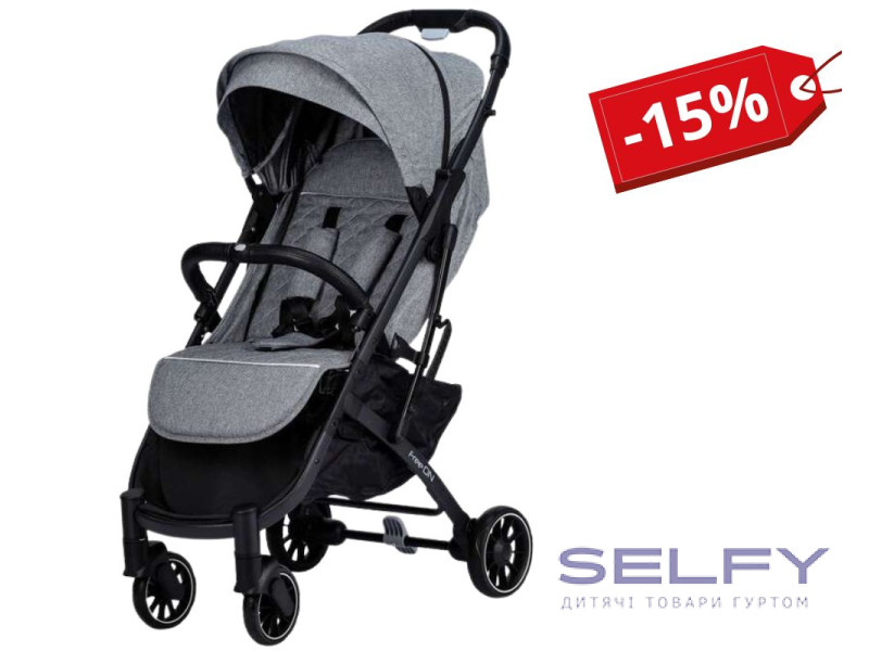 Коляска для дитини FreeON Diamond, grey, Фото 1