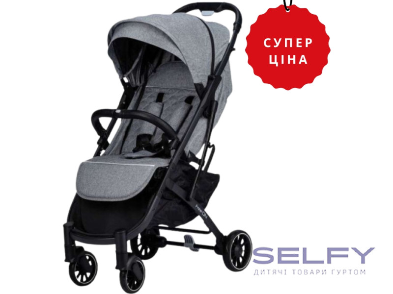 Коляска для дитини FreeON Diamond, grey, Фото 3