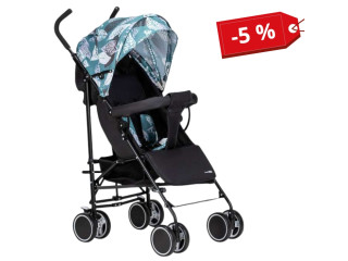 Коляска для дитини прогулянкова FreeON Simple, black - green
