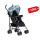 Коляска для дитини прогулянкова FreeON Simple, black - green