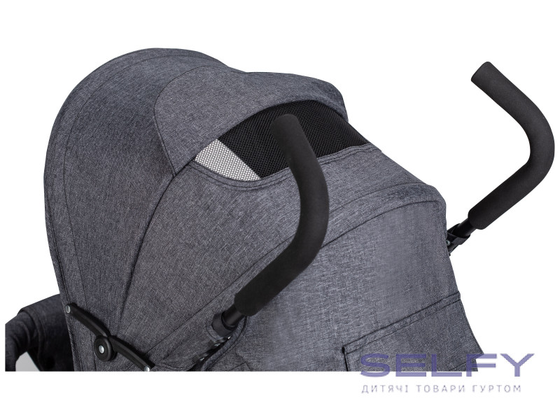 Коляска для ребенка прогулочная FreeON Simple Grey, Фото 6