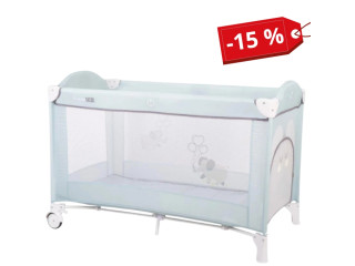 Ліжко-манеж дитяче FreeON Balloon elephant, dusty mint