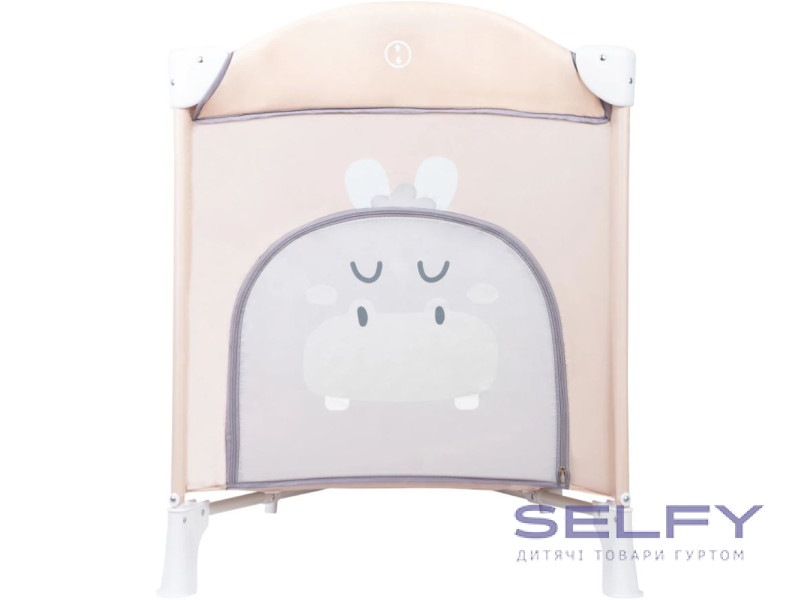Кровать-манеж детская FreeON Balloon hippo, beige, Фото 3