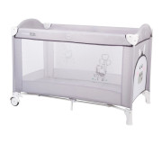 Ліжко-манеж дитяче FreeON Balloon zebra, grey